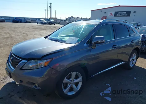2012 Lexus Rx 350 from USA, damaged, VIN 2T2BK1BA4CC139116